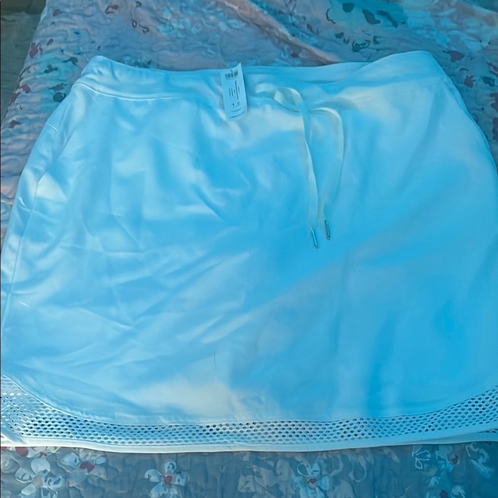 Chico's White Zenergy Tennis Golf Athletic Skirt
